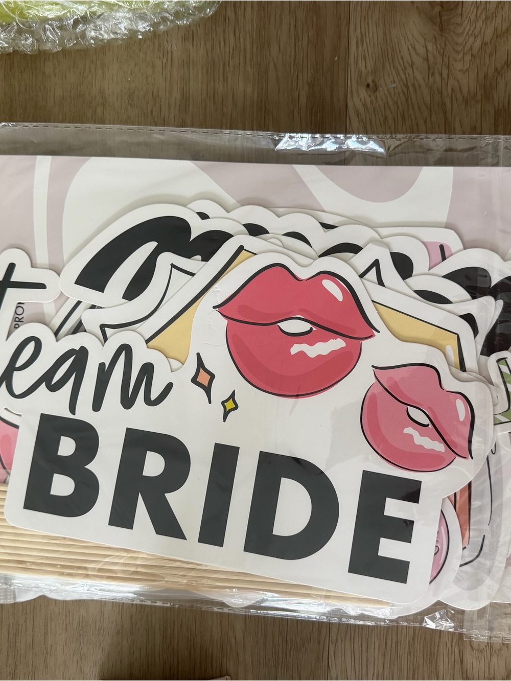 Miss to Mrs box items